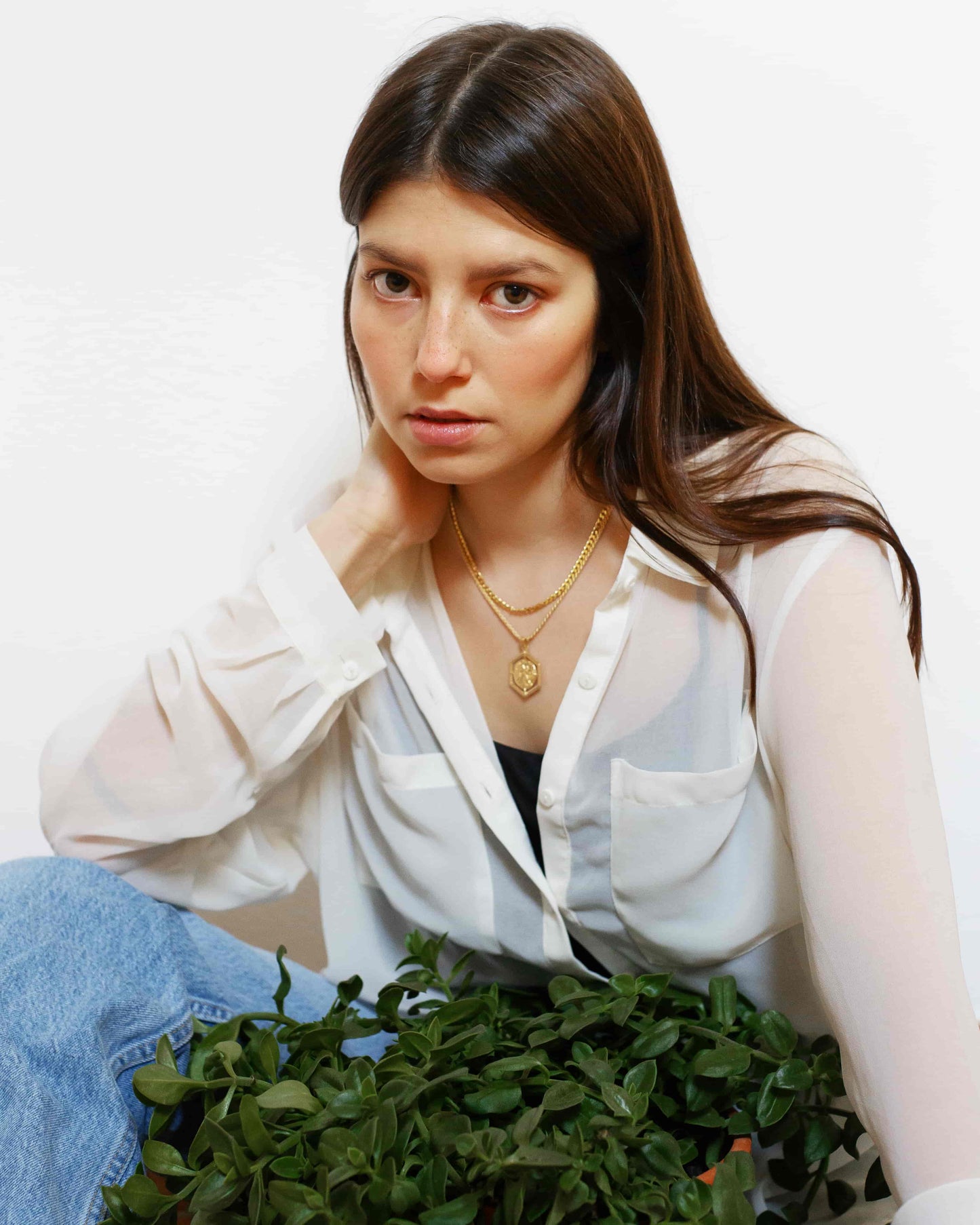 Curb Chain Berenice Halskette Set The Aceline