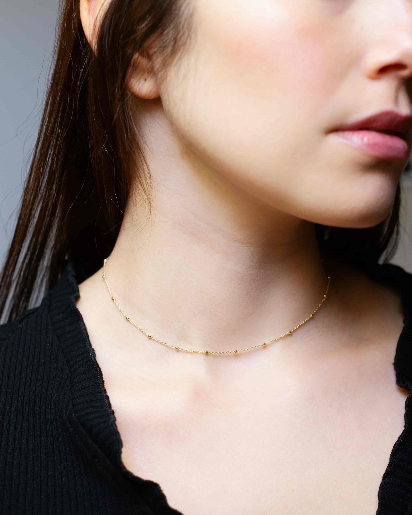 Bubble Chain Halskette The Aceline