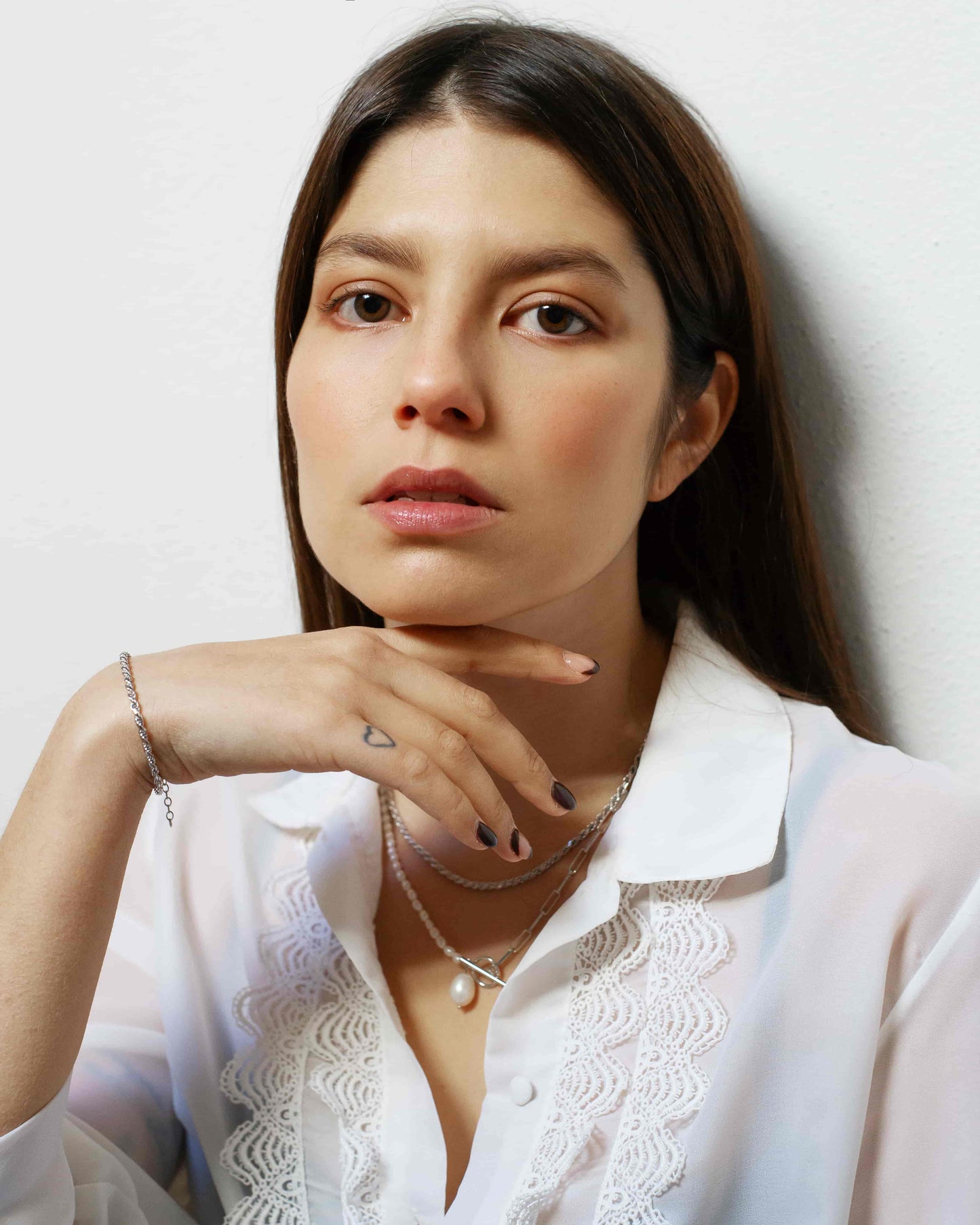 Cape Drastis Armband Rhodium theaceline.com