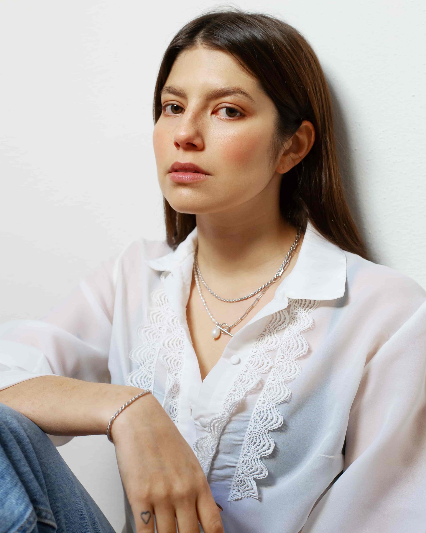 Cape Drastis Armband Rhodium theaceline.com