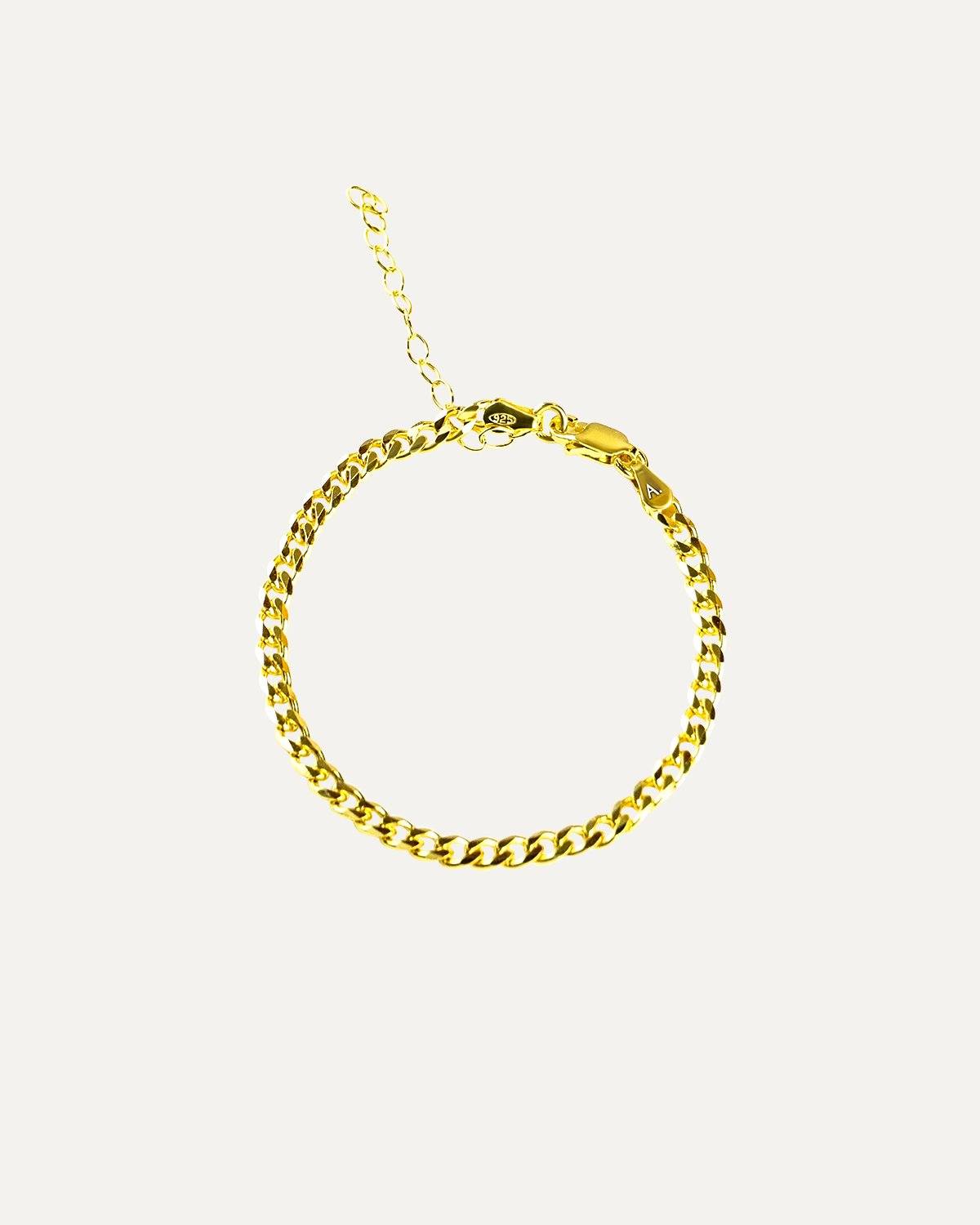 Curb Chain Armband theaceline.com