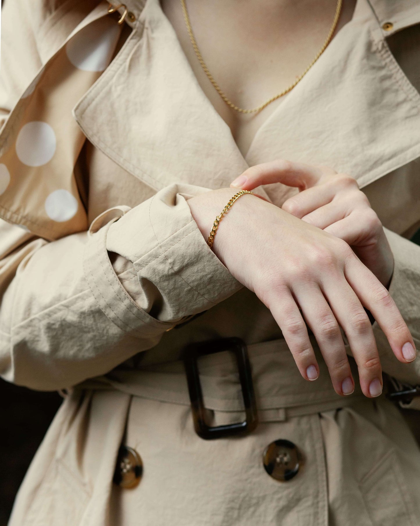 Curb Chain Armband theaceline.com