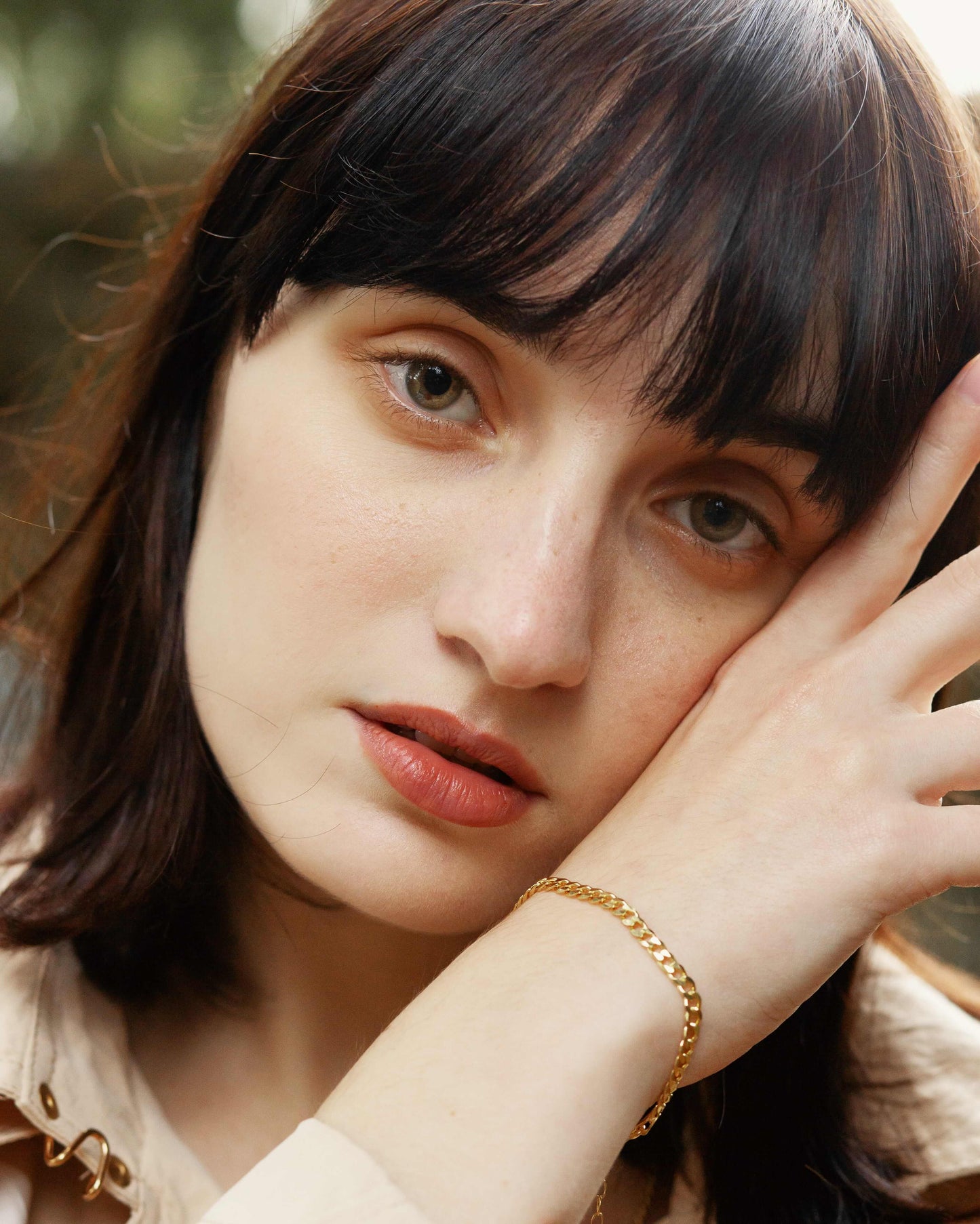 Curb Chain Armband theaceline.com