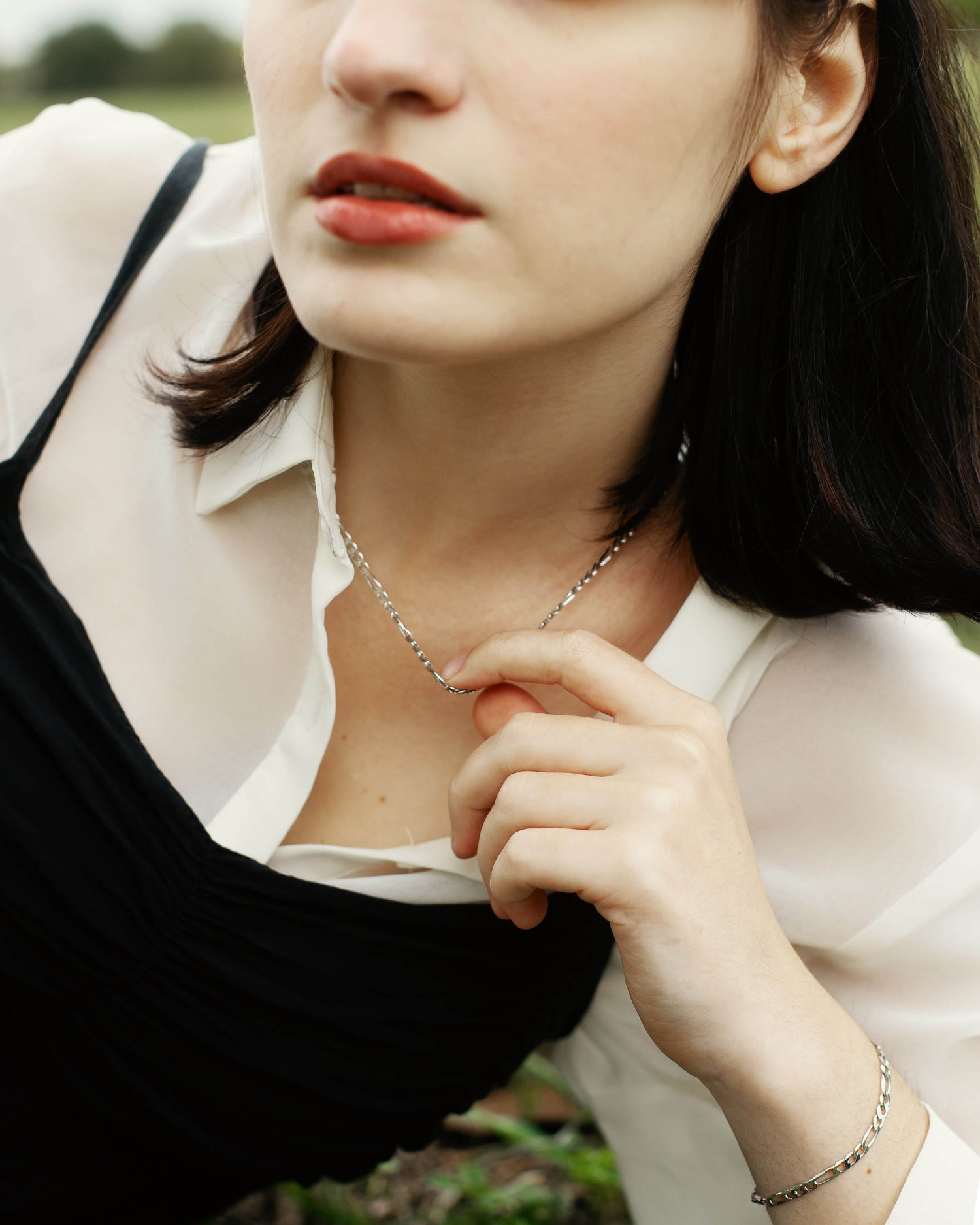 Figaro Armband Rhodium theaceline.com