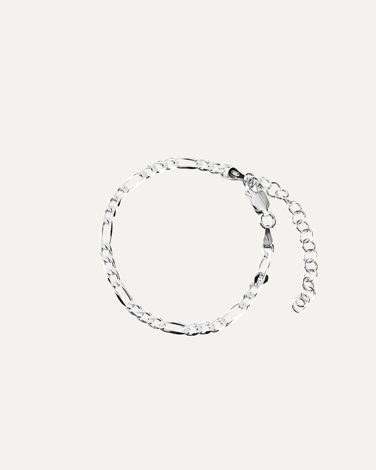 Figaro Armband Rhodium theaceline.com