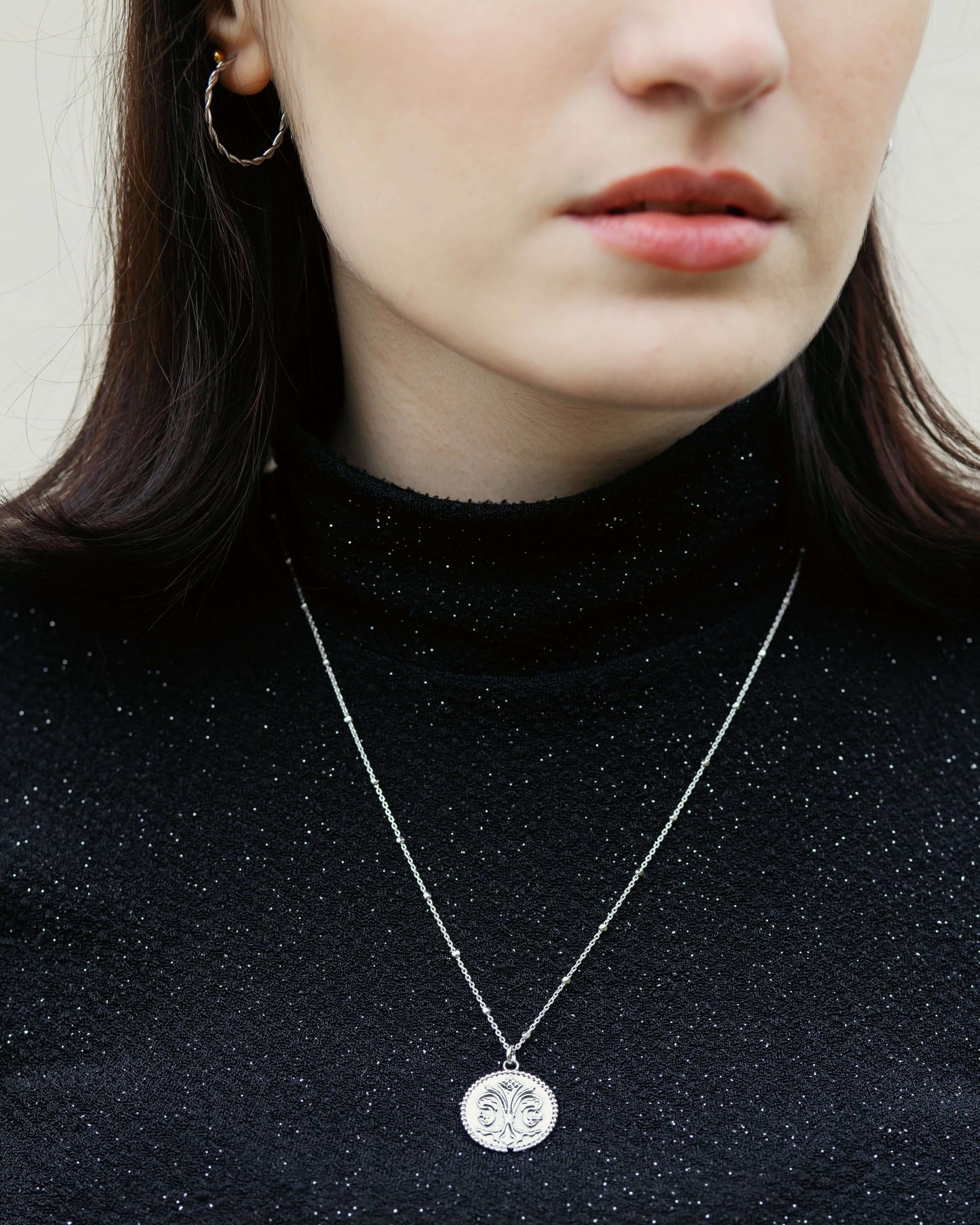 Fiorentina Halskette Rhodium theaceline.com