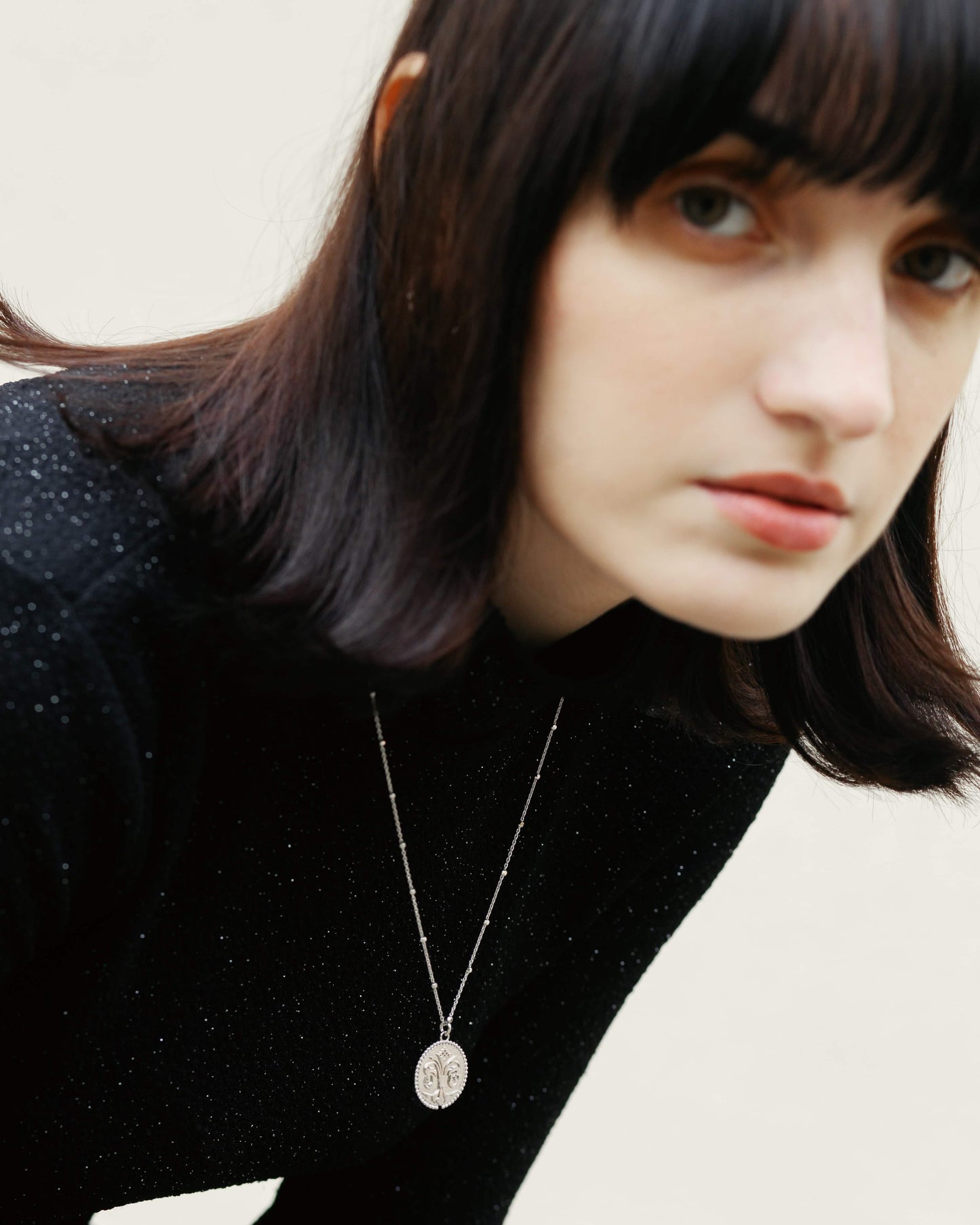 Fiorentina Halskette Rhodium theaceline.com