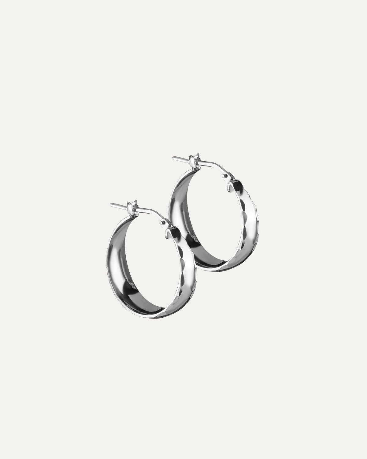 Lunetta Creolen silber theaceline.com