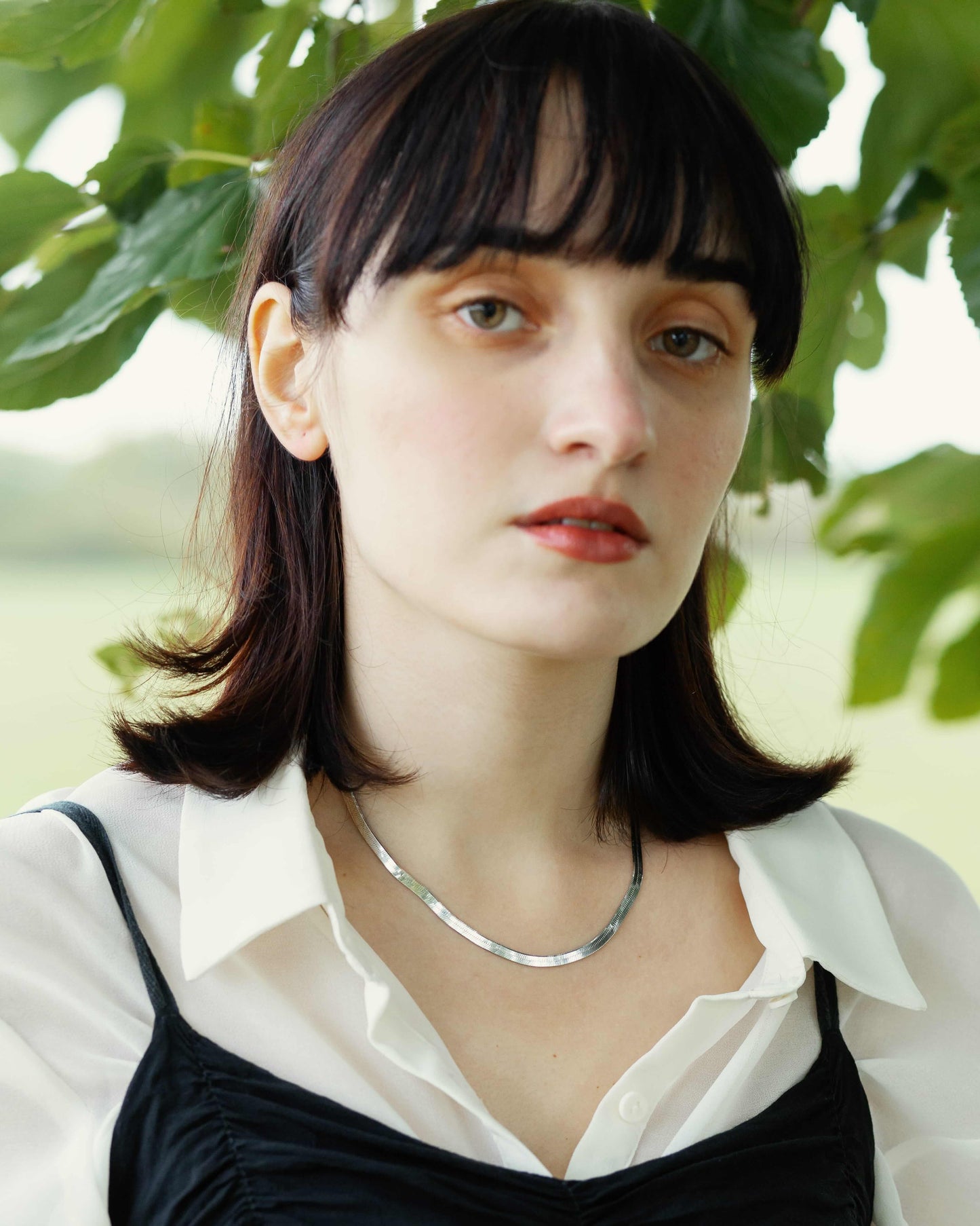 Magic Chain Halskette Rhodium theaceline.com