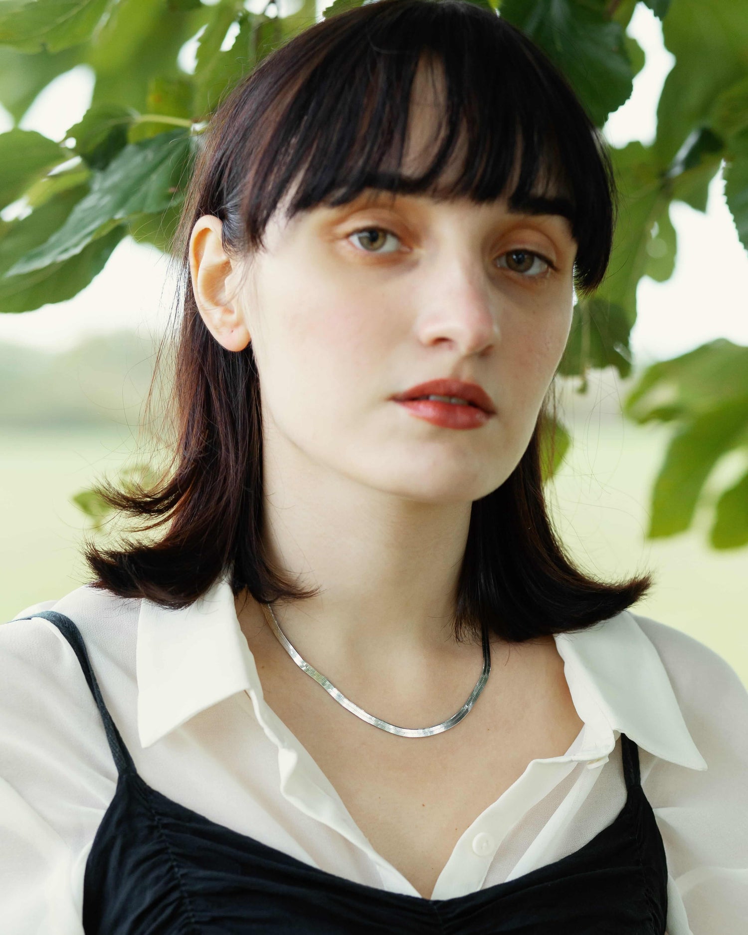 Magic Chain Halskette Rhodium theaceline.com