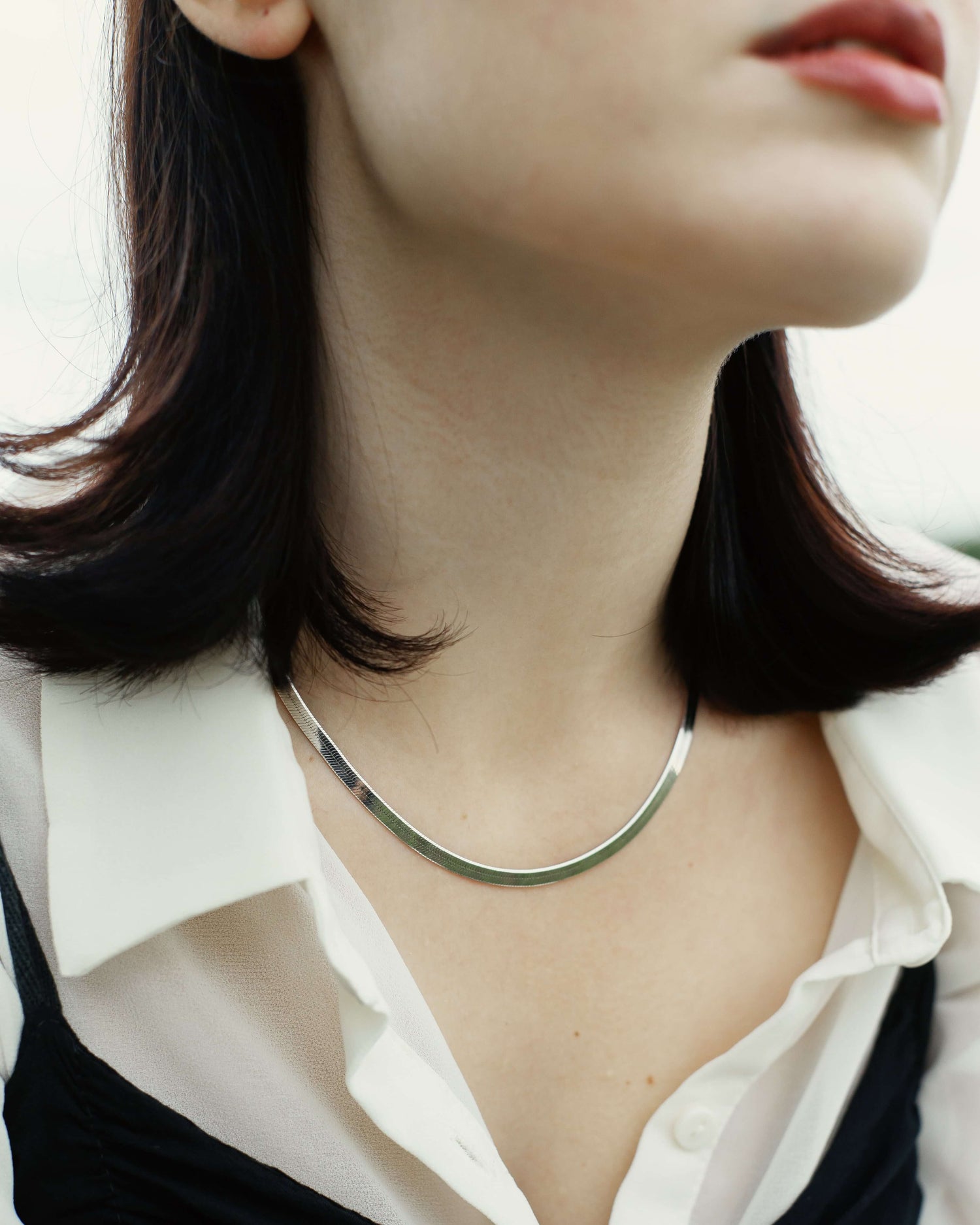 Magic Chain Halskette Rhodium theaceline.com