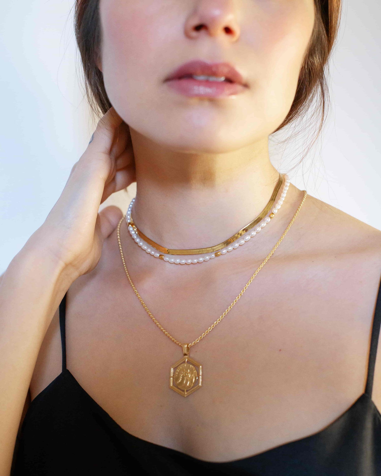 Magic Noble Berenice Halskette Set Rhodium The Aceline