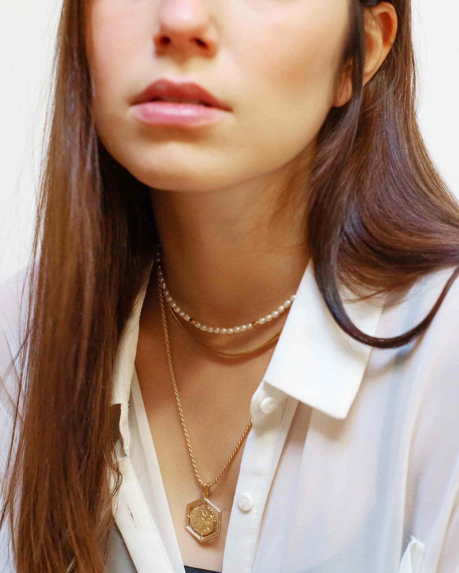 Magic Noble Berenice Halskette Set Rhodium The Aceline