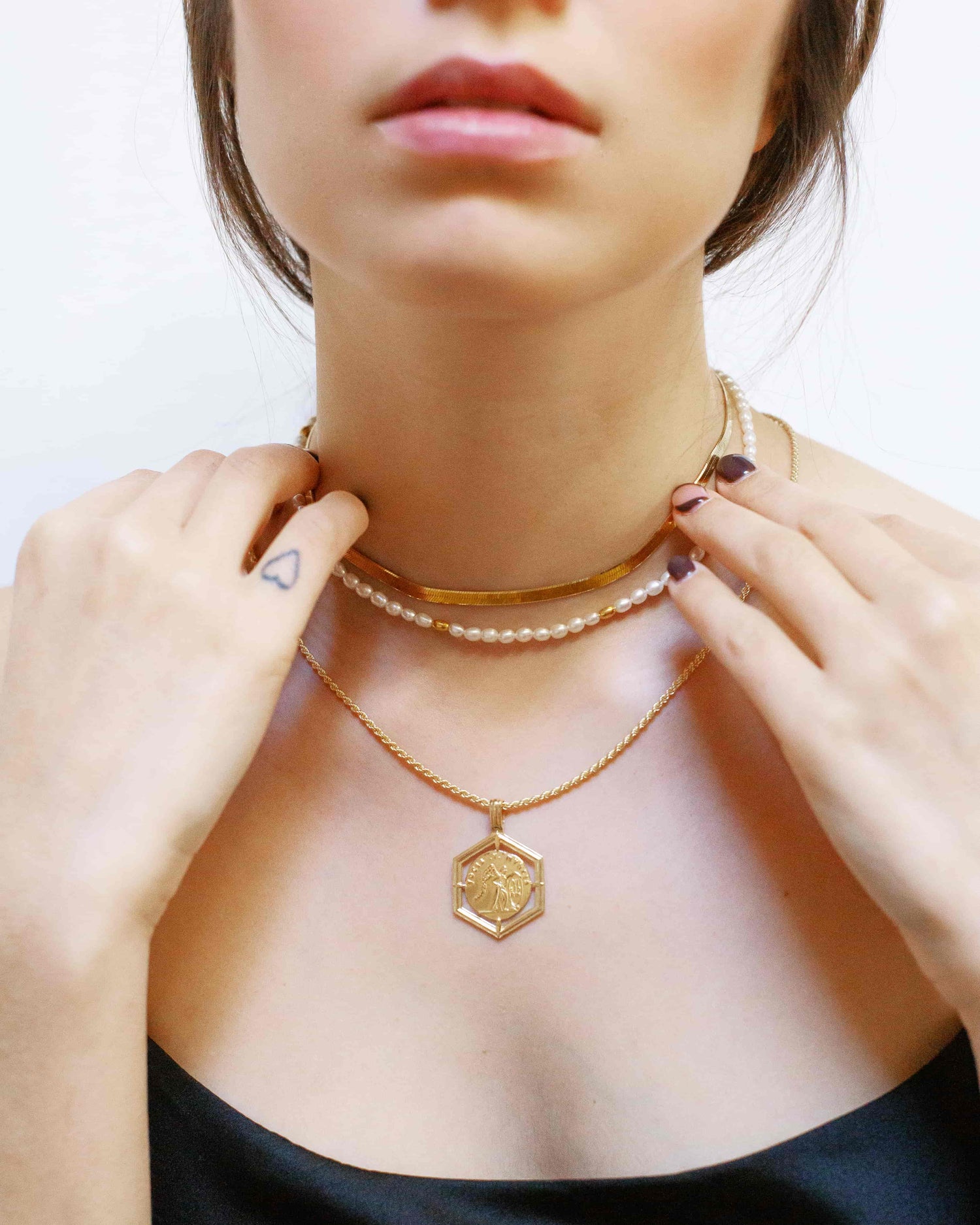 Magic Noble Berenice Halskette Set Rhodium The Aceline