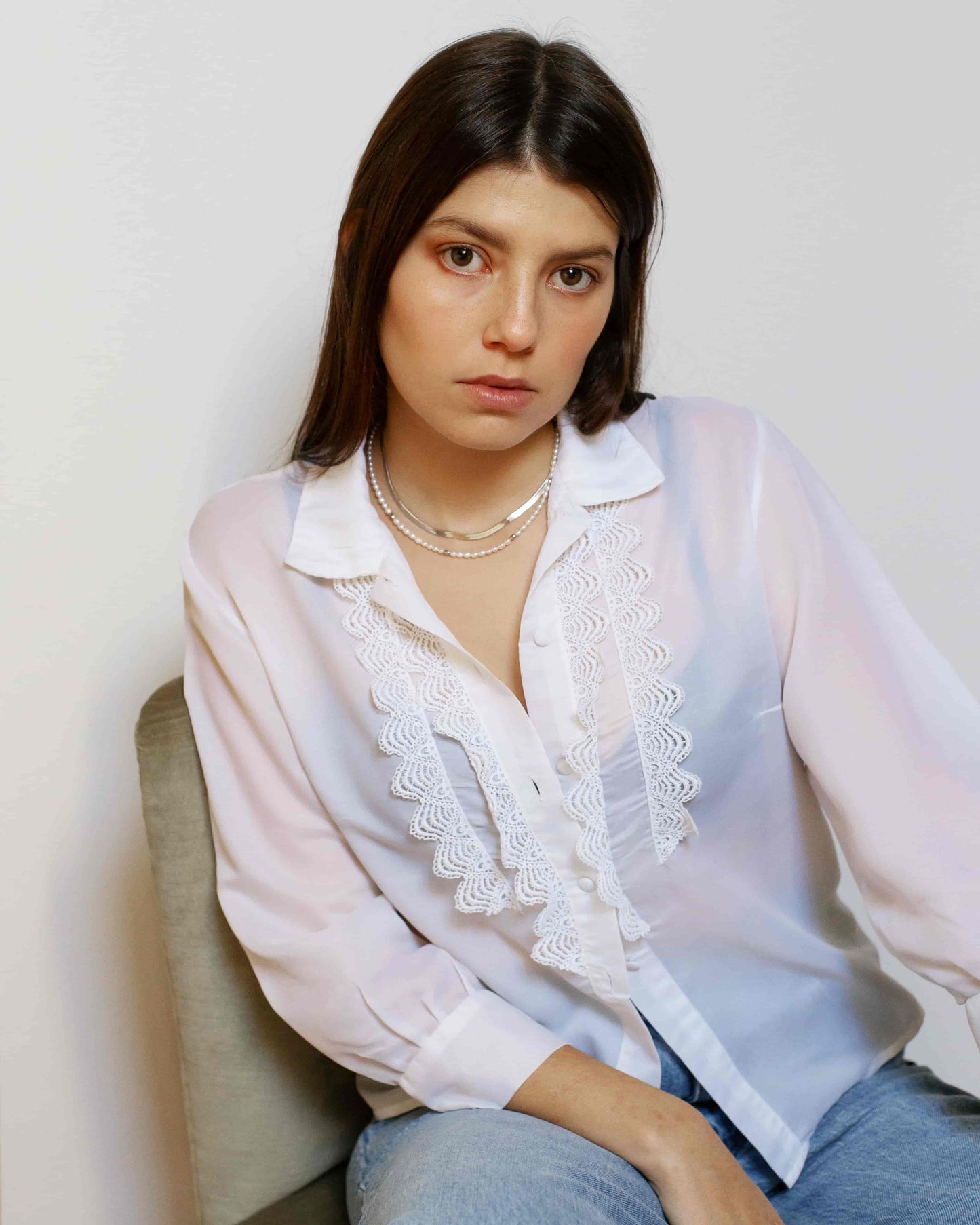 Magic Noble Farmer Halskette Set Rhodium The Aceline