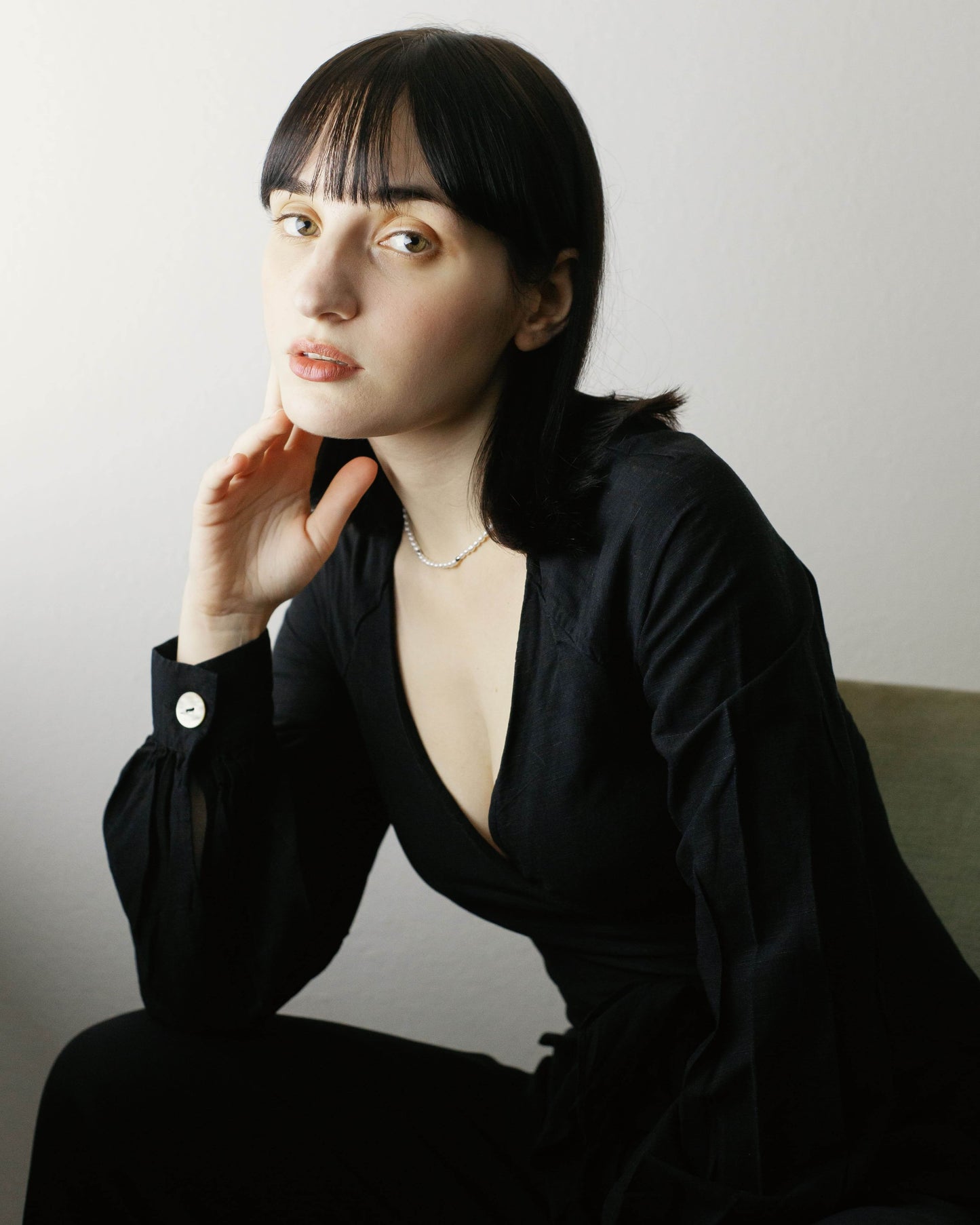 Noble Farmer Halskette Rhodium theaceline.com