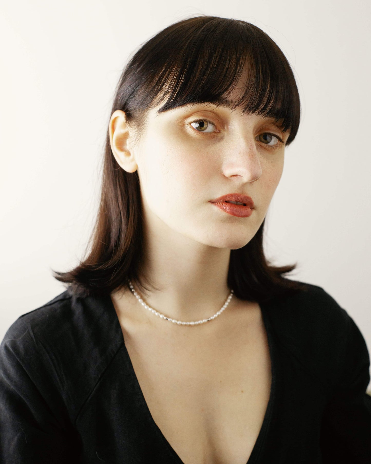 Noble Farmer Halskette Rhodium theaceline.com