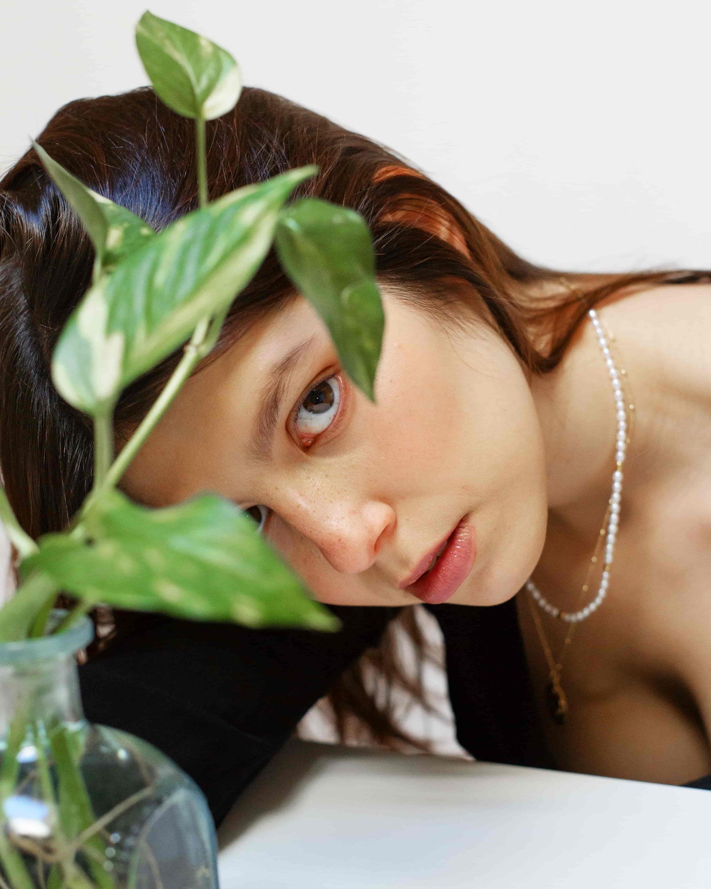 Noble Fiorentina Halskette Set Rhodium The Aceline