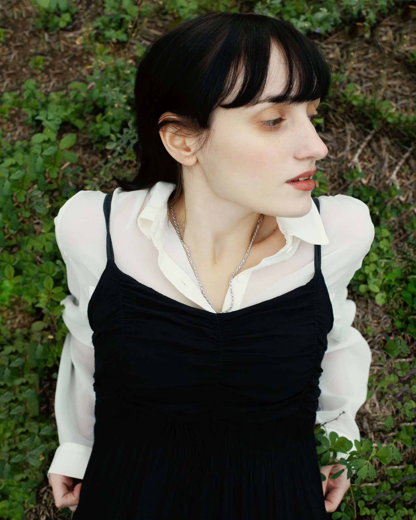 Sidari Halskette Rhodium theaceline.com