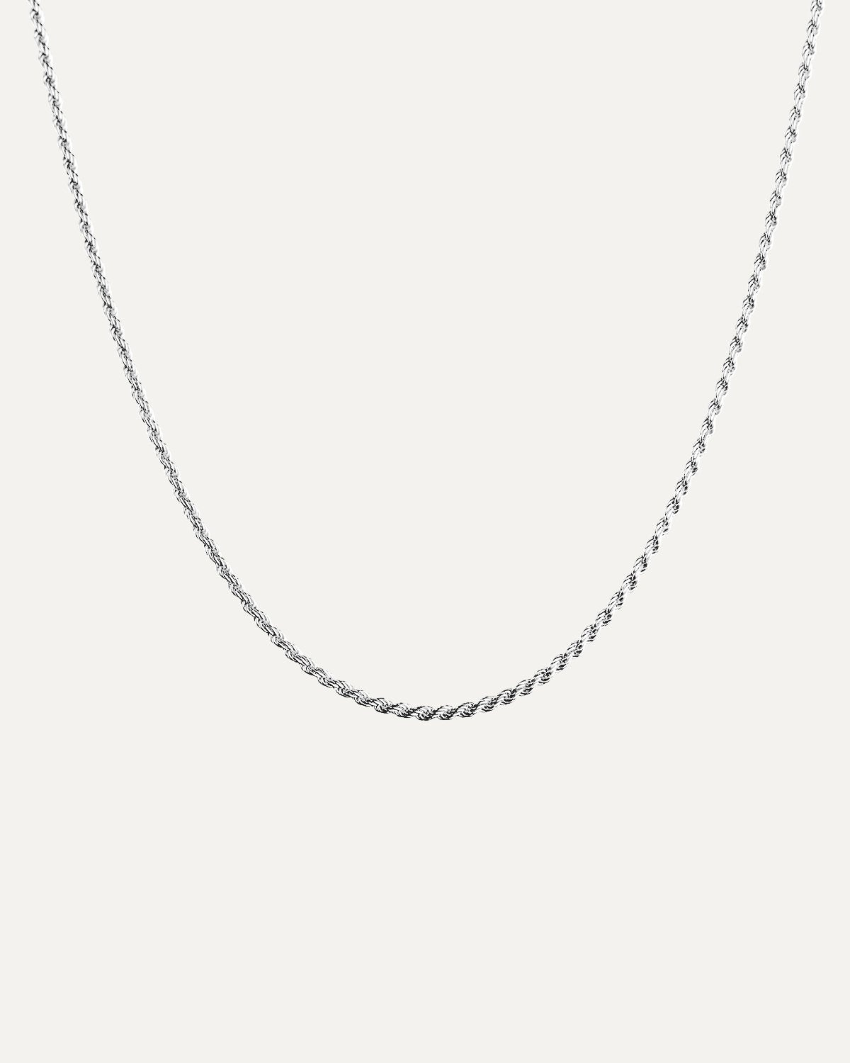 Sidari Halskette Rhodium theaceline.com