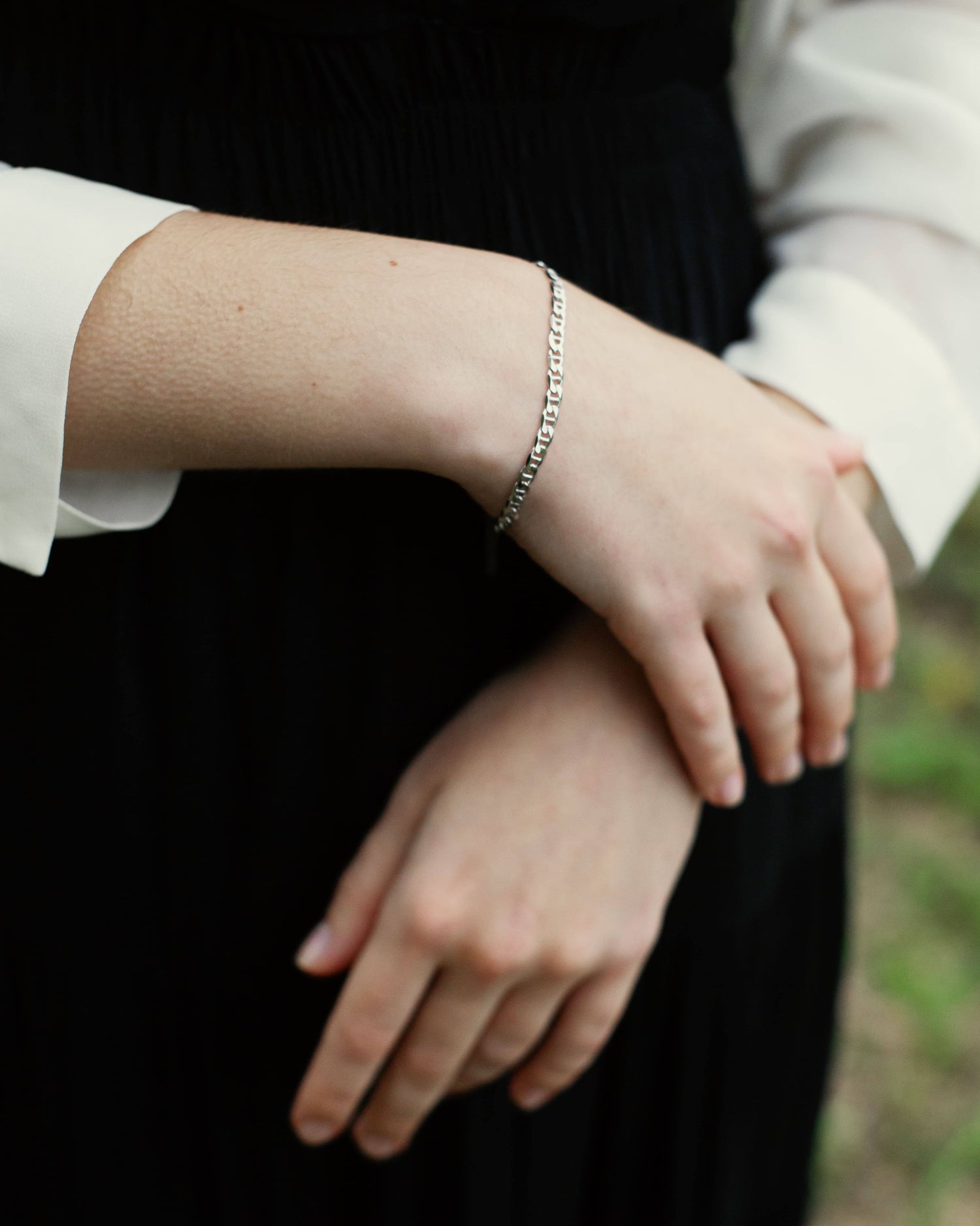 Tatiana Armband Rhodium theaceline.com